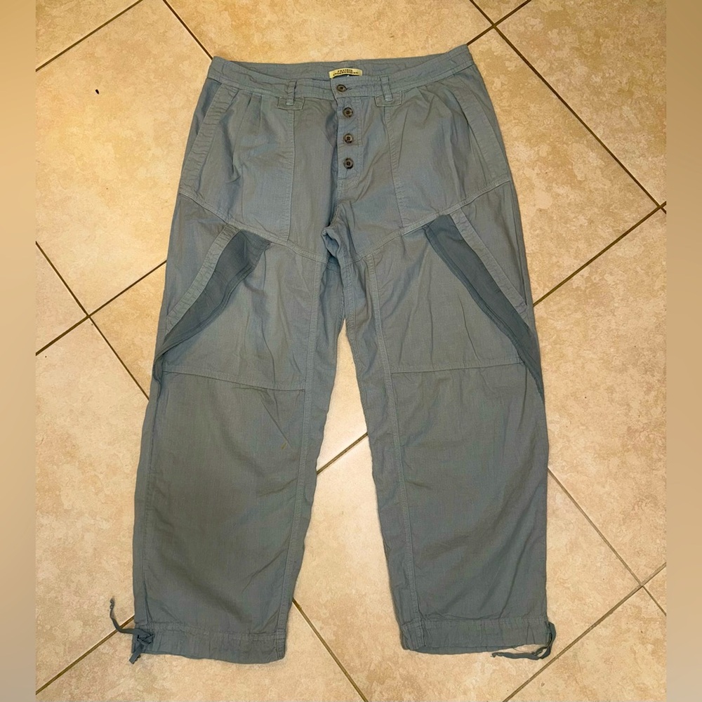 Prairie Underground Gray Cargo Pants Relaxed Fit